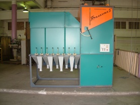 Sorting machine for separating grain fractions Balahta-5